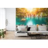 Fototapete Herbst Wasserfall