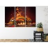 Mehrteiliges Bild Leckere Burger