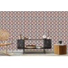 Tapete Bunte Retro-Muster