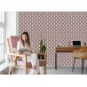 Tapete Bunte Retro-Muster