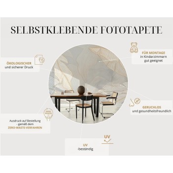 Fototapete Rund Rollender Nebel
