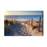Leinwandbild Strand  Nordsee