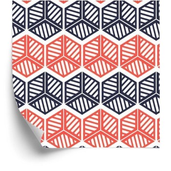 Tapete Bunte Geometrische Muster