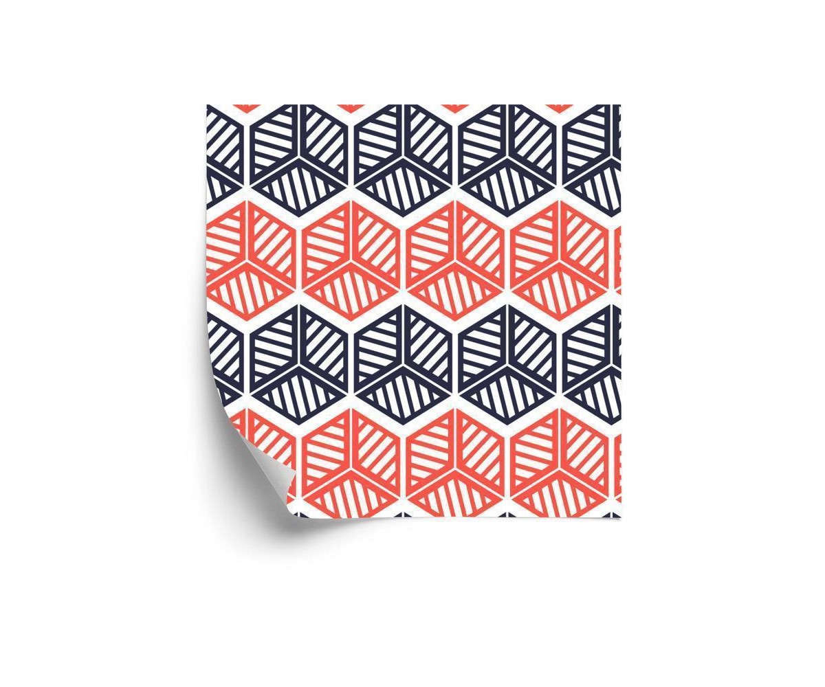 Tapete Bunte Geometrische Muster