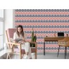 Tapete Bunte Geometrische Muster