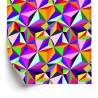 Tapete Bunte Geometrische Muster