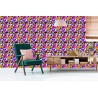 Tapete Bunte Geometrische Muster
