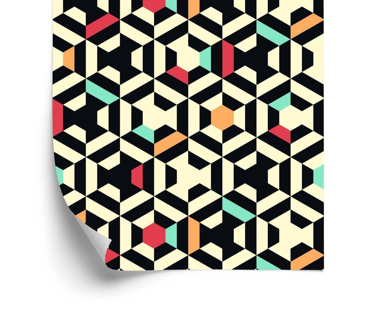 Tapete Geometrische Abstraktion