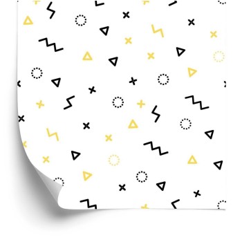 Tapete Minimalistische Geometrische Muster