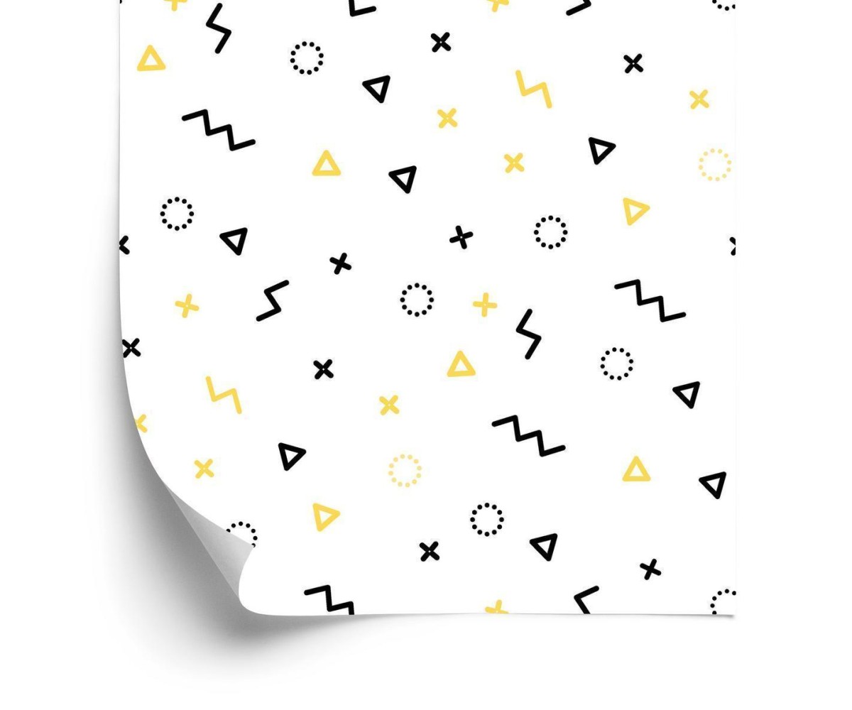 Tapete Minimalistische Geometrische Muster
