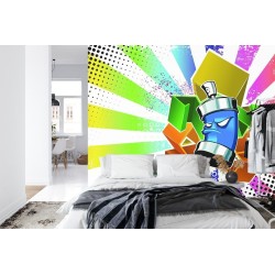 Fototapete Große Graffiti I