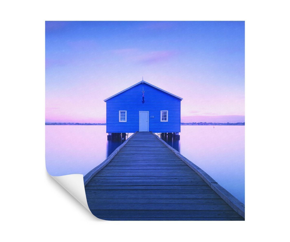 Fototapete Quadratisch Boathouse Von Richard Vandewalle