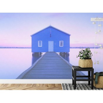 Fototapete Quadratisch Boathouse Von Richard Vandewalle