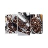 Mehrteiliges Bild Zutaten Für Die Kaffeezubereitung