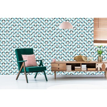 Tapete Geometrisch - Retro