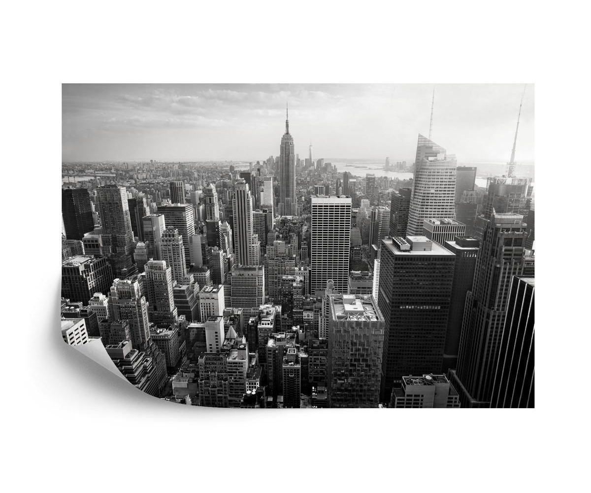 Fototapete Empire State View In Schwarz-Weiß