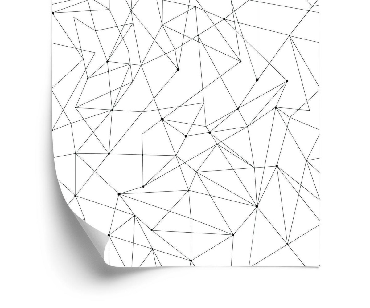 Tapete Moderne Geometrische Muster