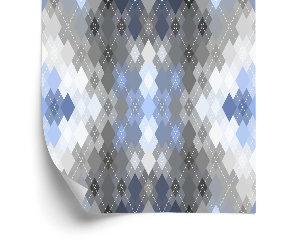 Tapete Geometrisch - Argyle-Muster