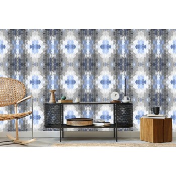 Tapete Geometrisch - Argyle-Muster