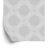 Tapete Geometrische Abstraktion In Grautönen
