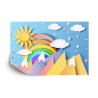 Fototapete Für Kinder - Bunte Landschaft