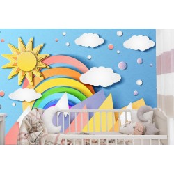 Fototapete Für Kinder - Bunte Landschaft