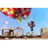 Fototapete Junge Mit Luftballons Im Flug
