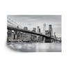 Fototapete Brooklyn Bridge Nyc In Schwarz-Weiß