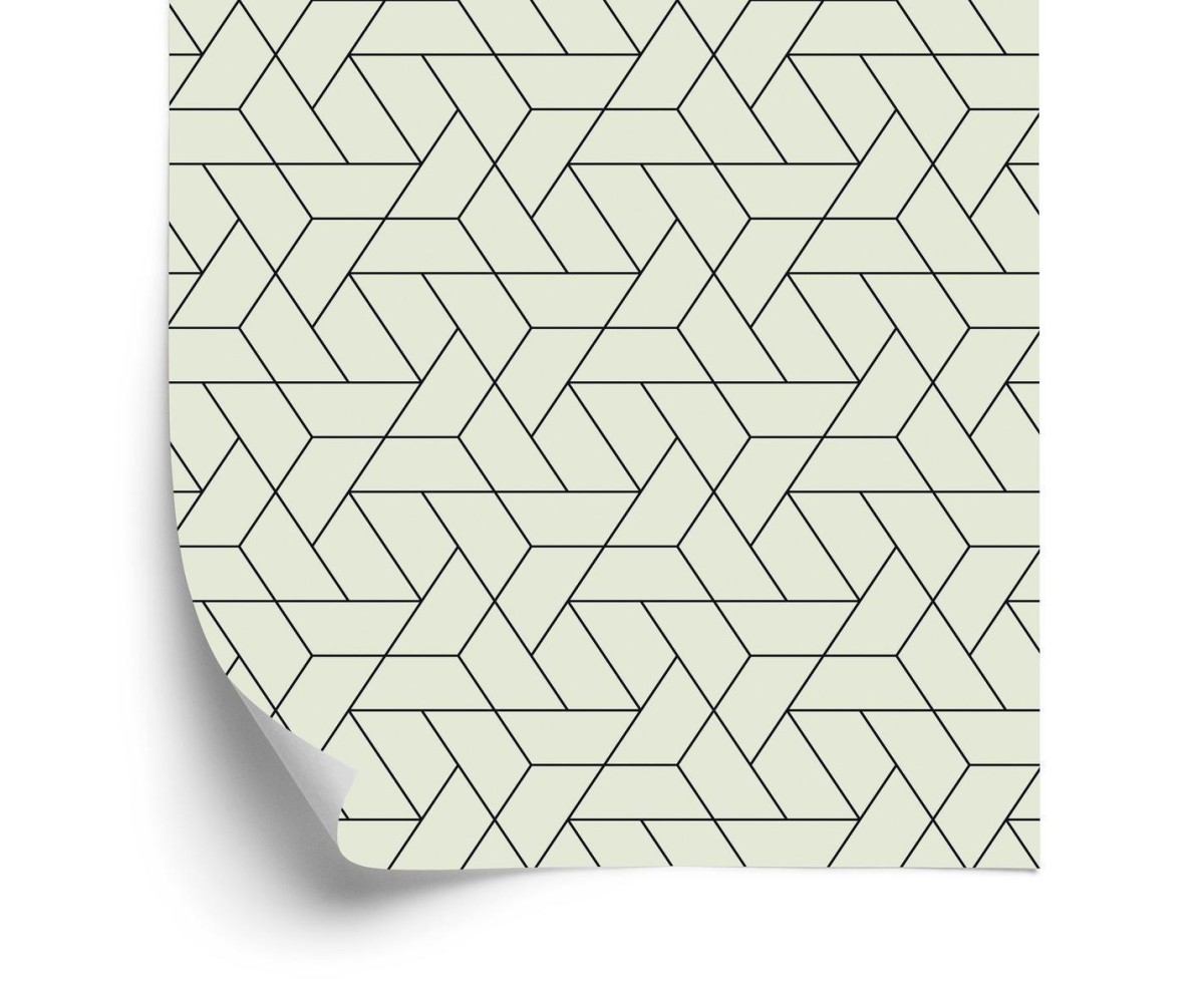 Tapete Modernes Geometrisches Muster