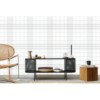 Tapete Optisches Geometrisches Gitter Für Wohnzimmer