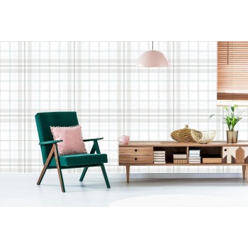 Tapete Optisches Geometrisches Gitter Für Wohnzimmer