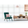 Tapete Optisches Geometrisches Gitter Für Wohnzimmer