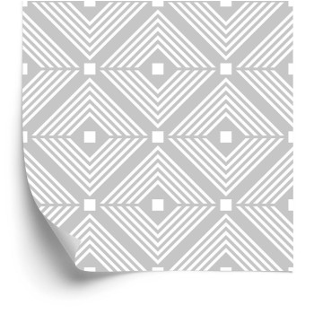 Tapete Geometrische Muster In Grautönen