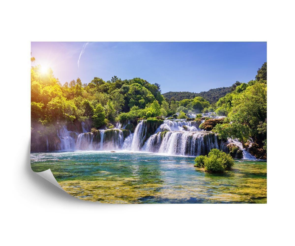 Fototapete Wasserfall Skradinski Buk  Kroatien