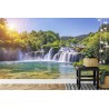 Fototapete Wasserfall Skradinski Buk  Kroatien