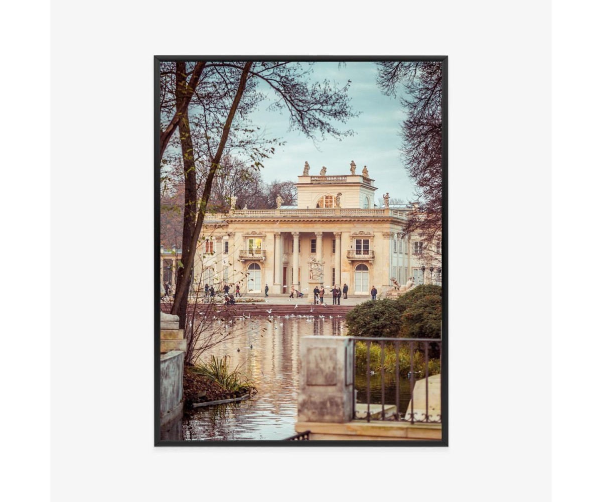 Poster Der Königspalast Am Wasser In Łazienki Królewskie