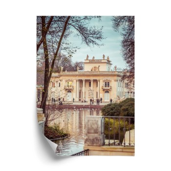 Poster Der Königspalast Am Wasser In Łazienki Królewskie