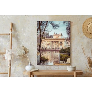 Poster Der Königspalast Am Wasser In Łazienki Królewskie