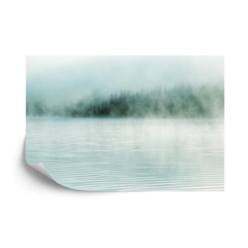Fototapete Nebel Auf Dem Wasser