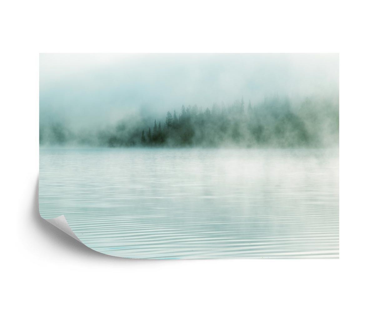 Fototapete Nebel Auf Dem Wasser