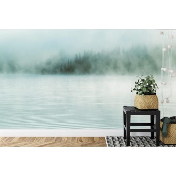 Fototapete Nebel Auf Dem Wasser