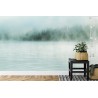 Fototapete Nebel Auf Dem Wasser