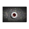 Leinwandbild Kaffee Von Oben