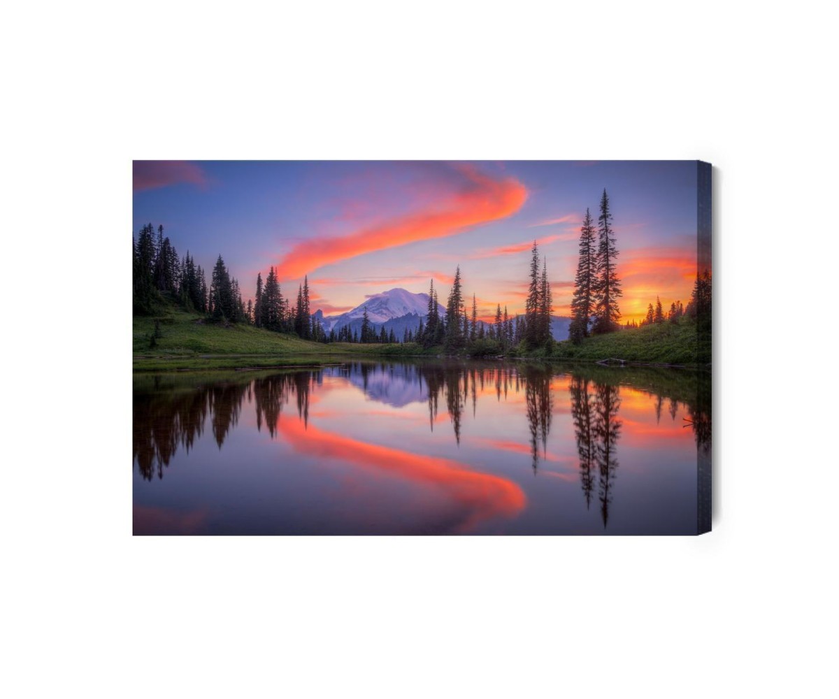 Leinwandbild Tipsoo Lake  Usa