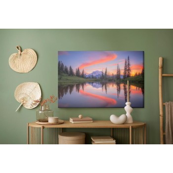 Leinwandbild Tipsoo Lake  Usa
