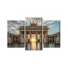 Mehrteiliges Bild Brandenburger Tor In Berlin
