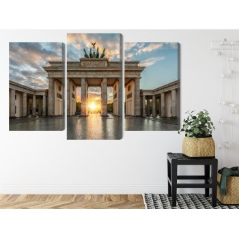 Mehrteiliges Bild Brandenburger Tor In Berlin
