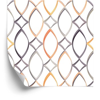 Tapete Bunte Geometrische Muster