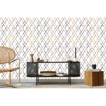 Tapete Bunte Geometrische Muster