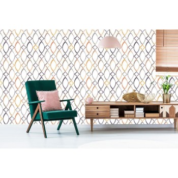 Tapete Bunte Geometrische Muster